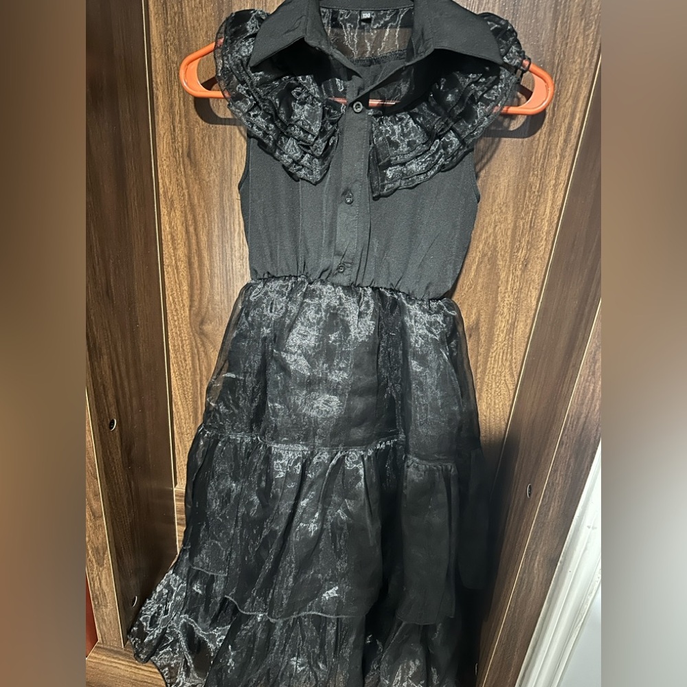 “Wednesday” Dress girls size 7/8